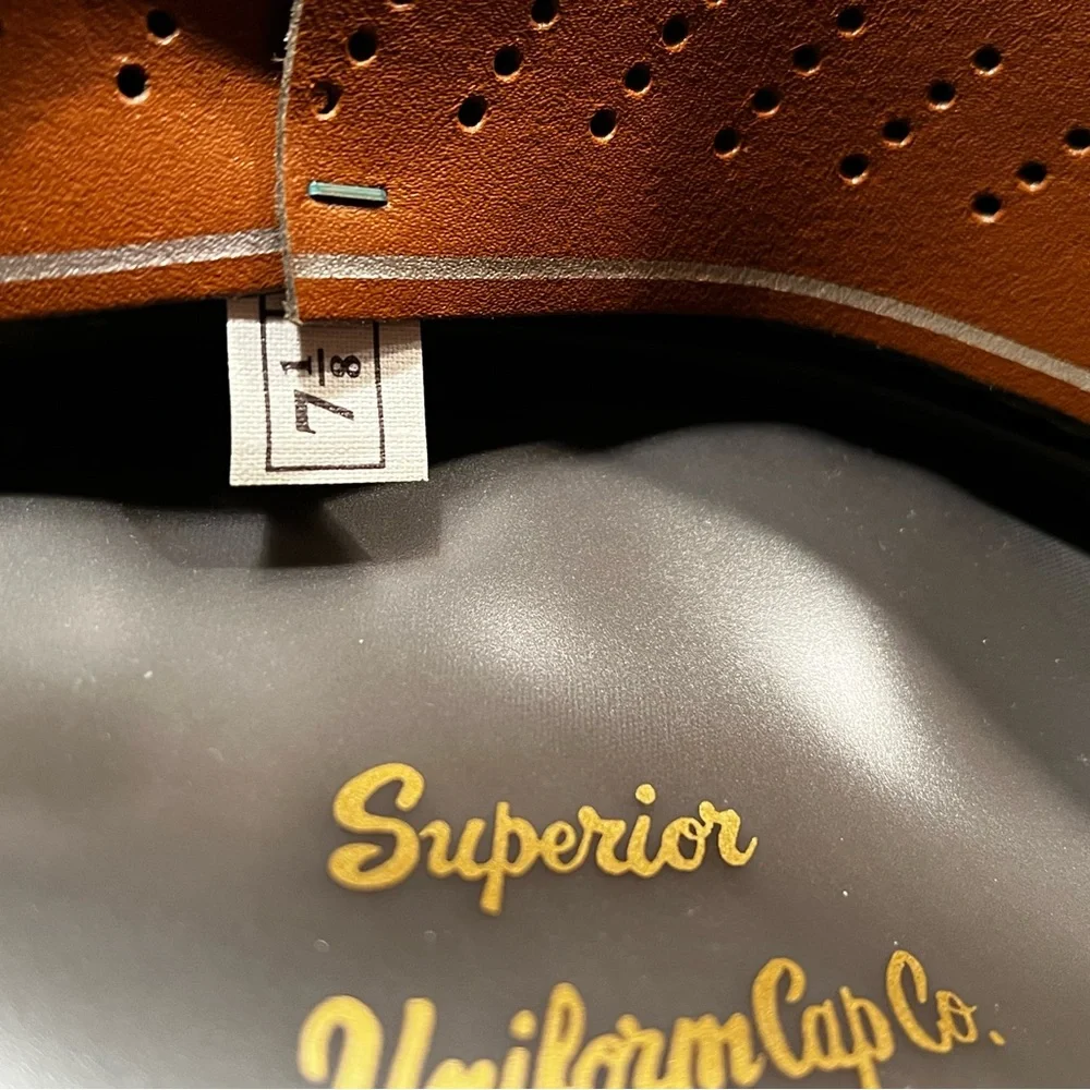 7 1/8  Captain Pilot Hat - Picture 5 of 12